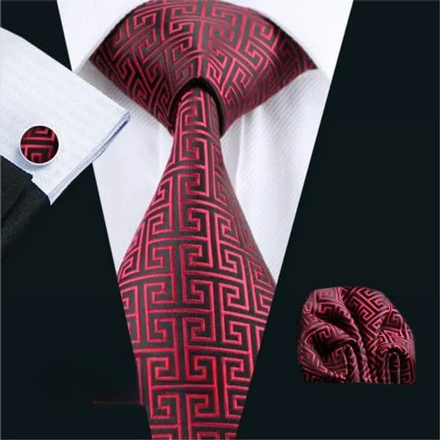 Men's formal luxury set | Tie, Handkerchief, Cufflinks