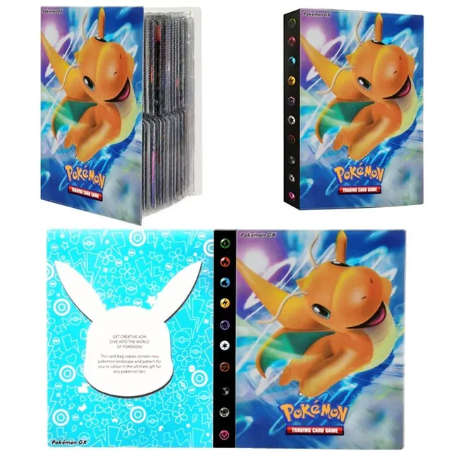 Album modern și elegant pentru cărți de colecție cu tematica Pokémon