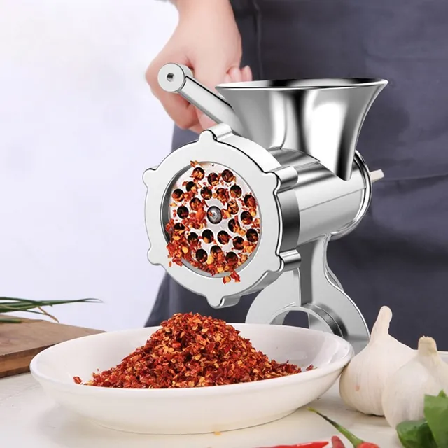 Hand grinder for meat and pasta 3v1