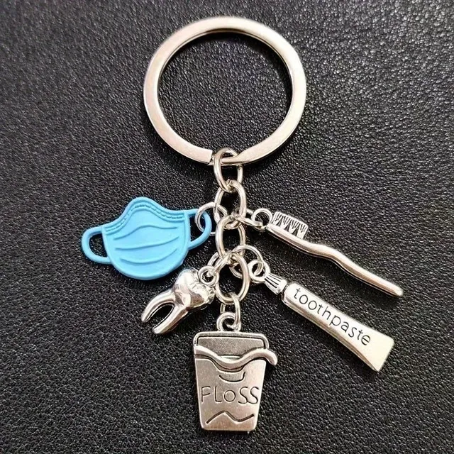 1 piece of dental keychain