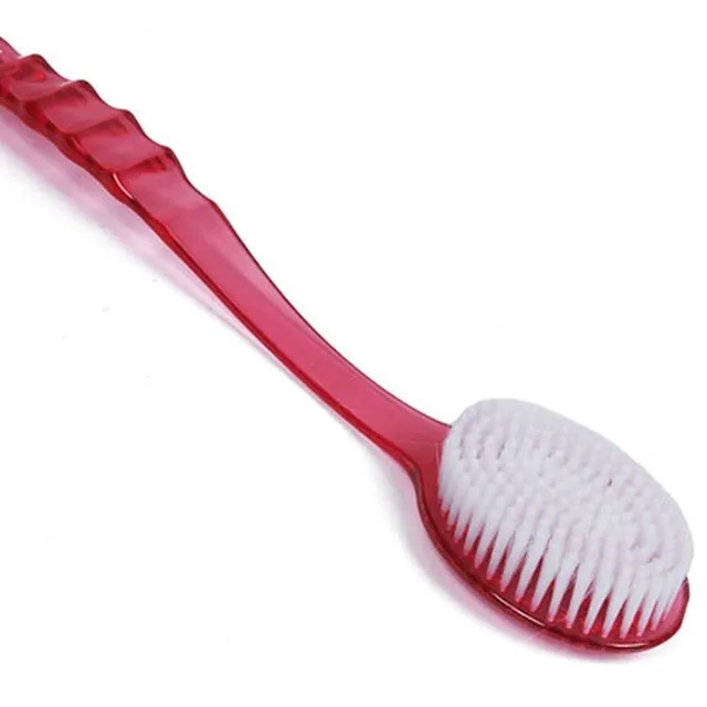 Massage brush with long handle - 3 colours