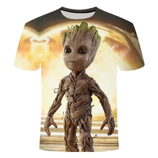 Super T-shirt z motywem Groot