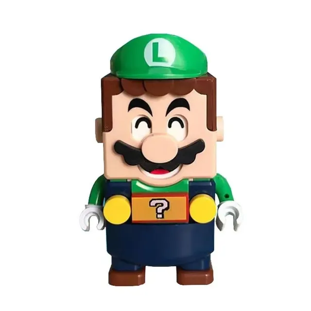 Figurină de construcție trendy în tematica Super Mario