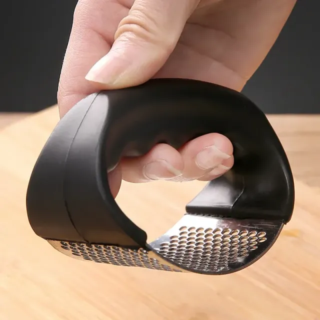 Nerezový lis na česnek s jednoduchým čištěním povrchu | Ideální kuchyňský pomocník pro milovníky česneku