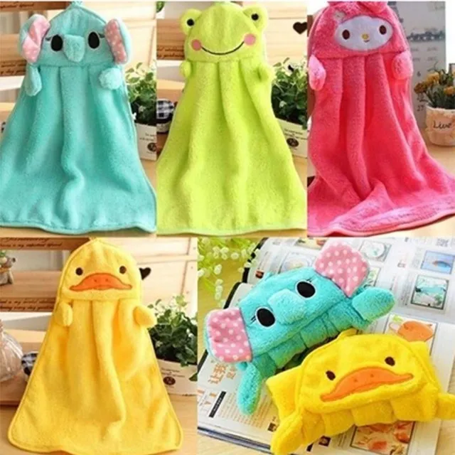 Children's hang-up towel