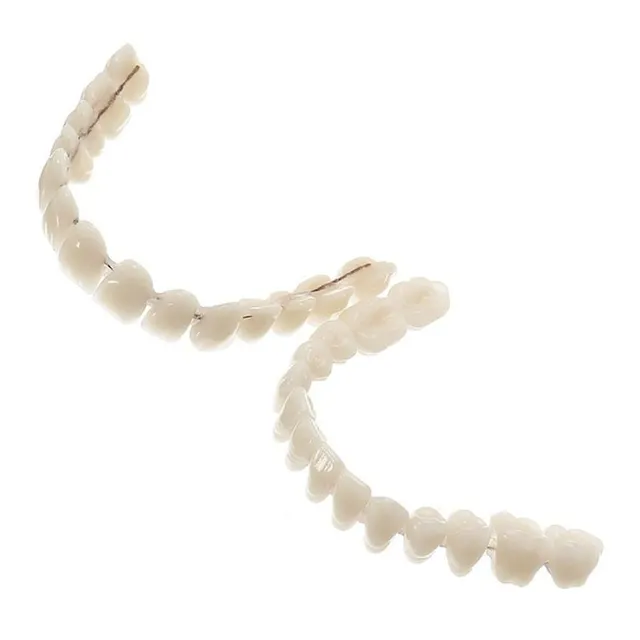 Removable dentures - temporary veneers - 1 pair