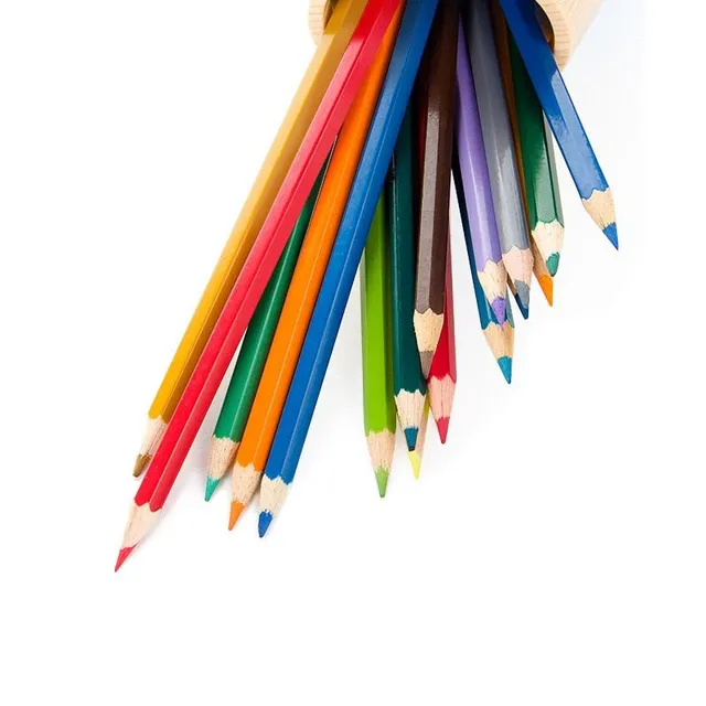 Set de creioane colorate cu ulei pentru școală