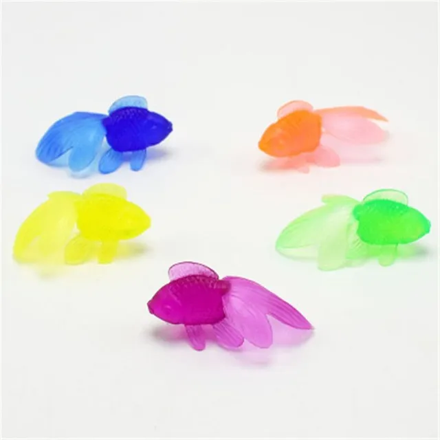 Gumové barevné mini rybičky do vany pro děti 10ks