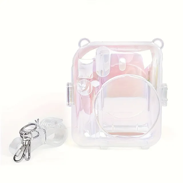 Colour crystal camera cover Instax Mini 12 + bag (2v1)