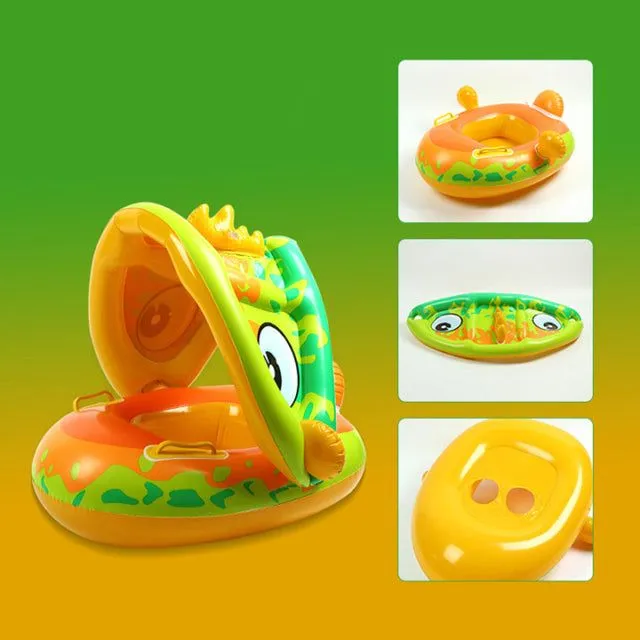 Inflatable wheel for babies