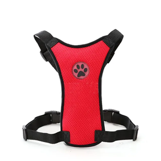 Dog harness with adjustable straps