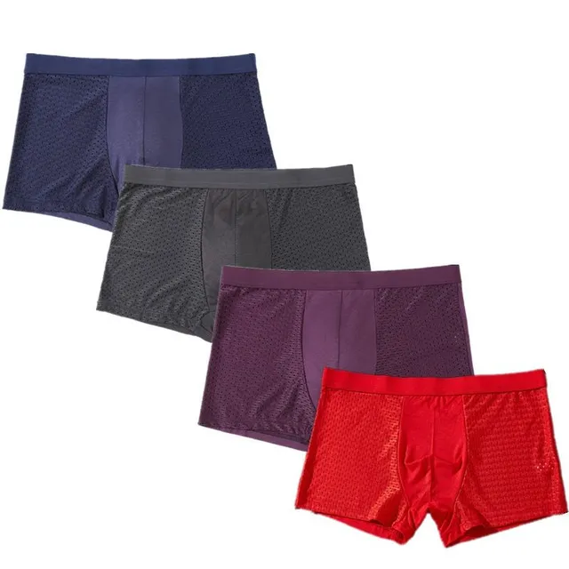 Men's boxer shorts - set of four in different colours