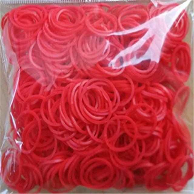 Set of silicone rubber bands for making bracelets - several colour variations Pradeep