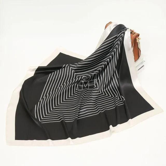 Ladies luxury square scarf