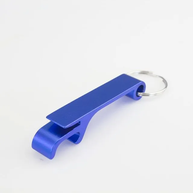 Luxury original, modern, practical, single-colour bottle opener keychain