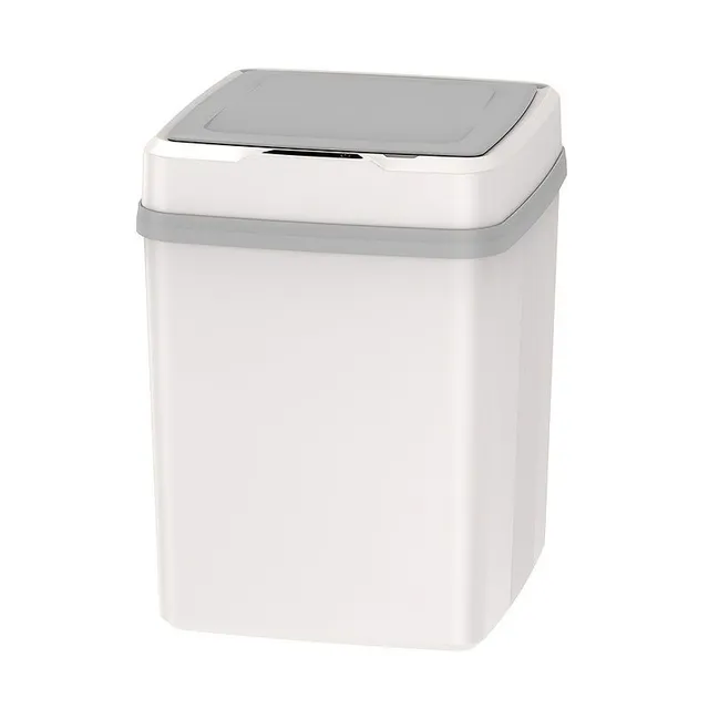 Smart trash basket with home sensor for kitchen and toilet