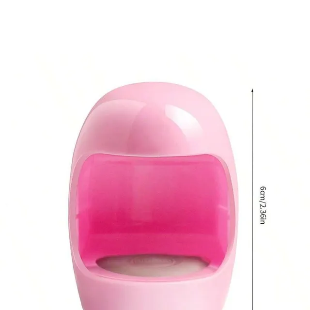 Mini UV/LED gel nail lamp with quick curing for home manicure