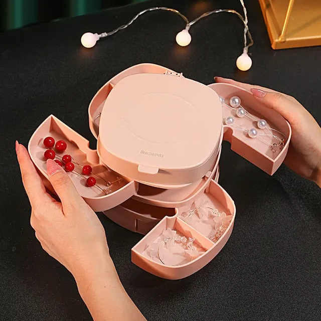 Rotating jewellery box