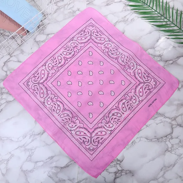 Foulard bandana en coton unisexe stylé en plusieurs coloris Aristote