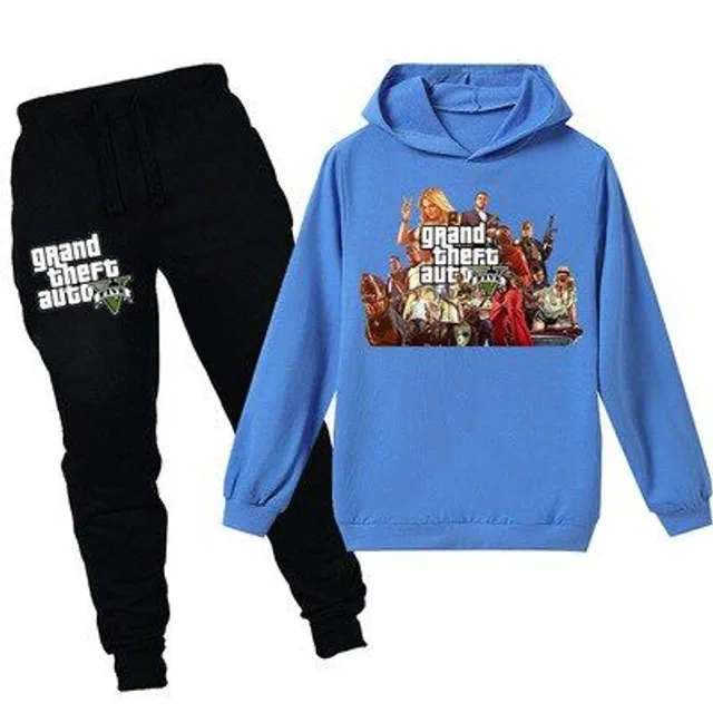 Kids tracksuit with GTA V print