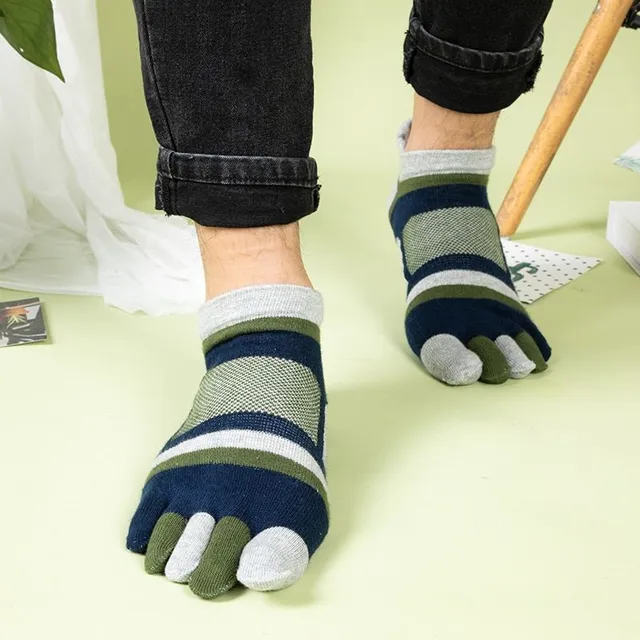 Unisex street ankle toe socks