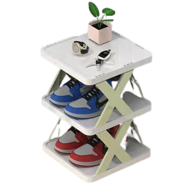 Multi-layer shoe rack