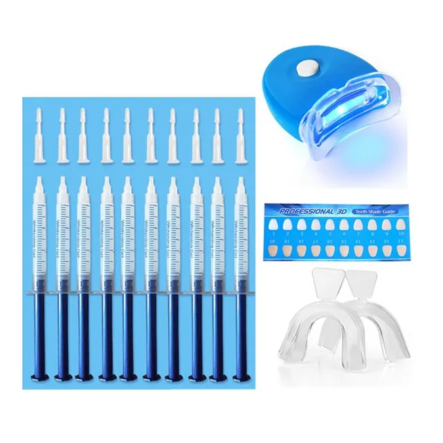 Set for teeth whitening based on peroxide 10 pcs kit