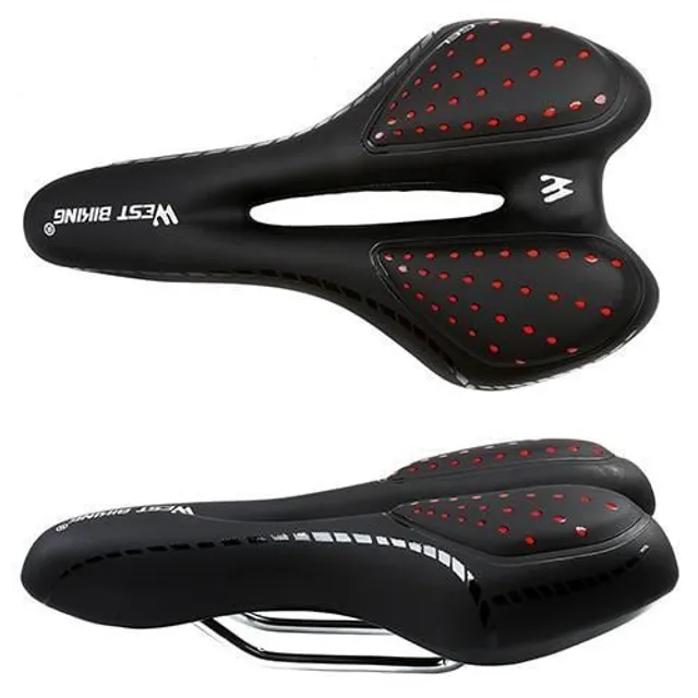 Comfortable bike saddle