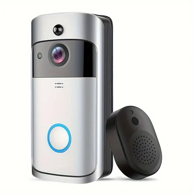 Wireless video bell camera with alarm