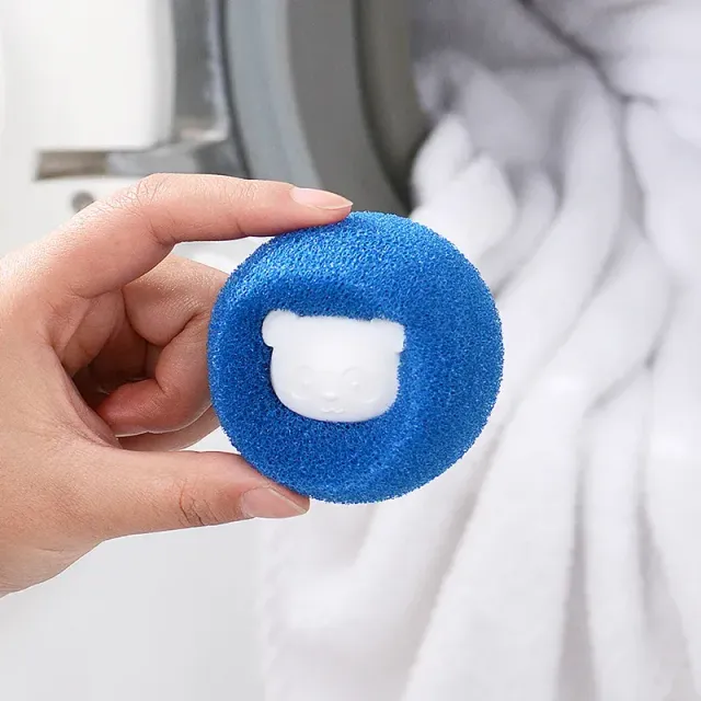 6 pieces of laundry balls to remove hair and hair from clothing