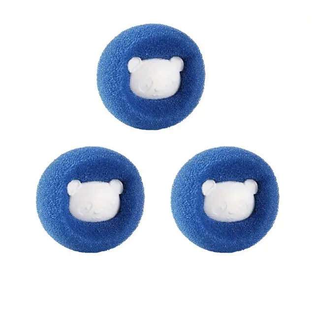 3 pcs of re-usable hair removal balls from underwear - removes hair from dogs, cats and other animals