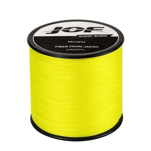 Fishing line - various colours zluta 0.5