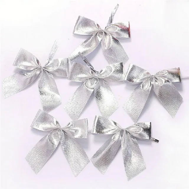 Decorative Christmas bow - 12 pcs