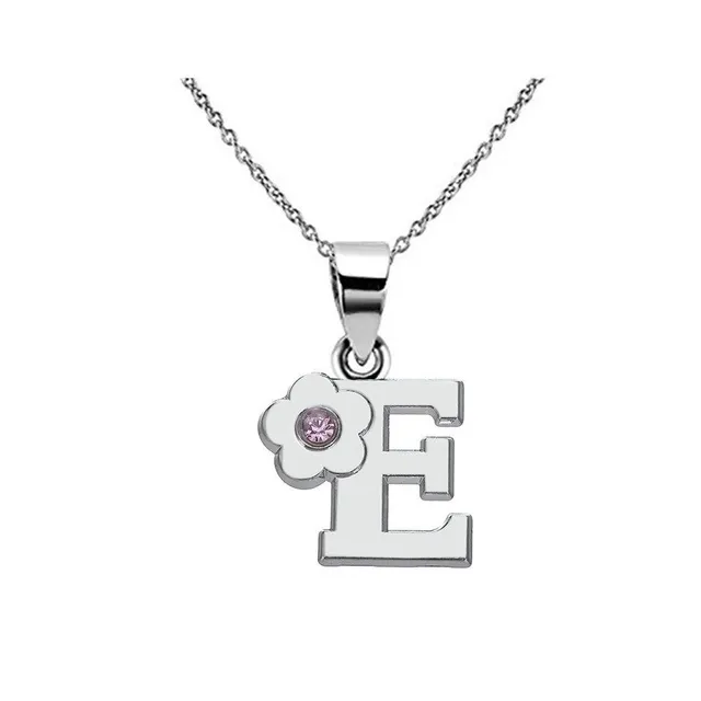 Luxury pendant with initial Amalric