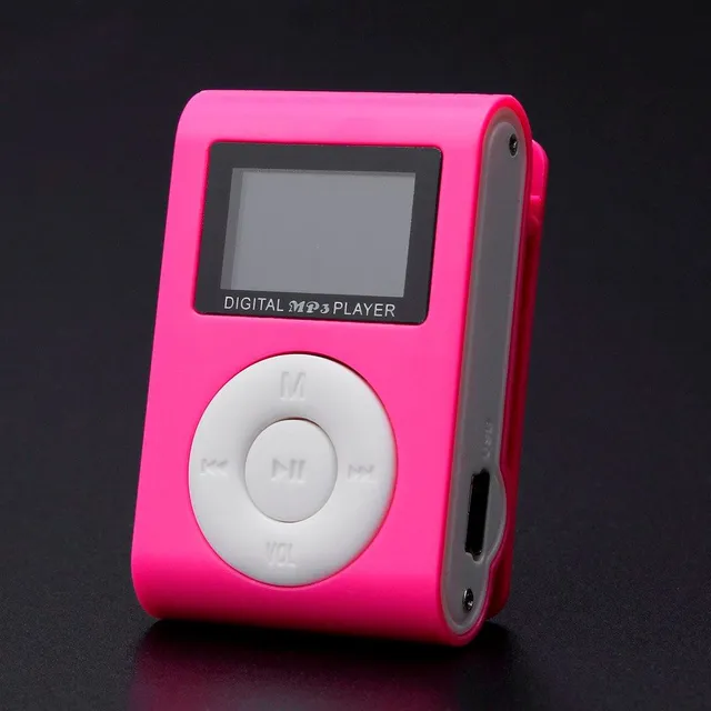 MP3 lejátszó LCD kijelzővel - 5 szín