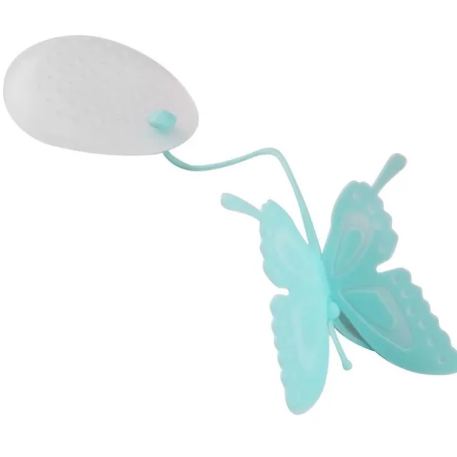 Silicone butterfly tea sieve