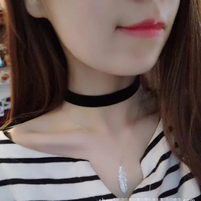 Choker necklace - 2 pcs