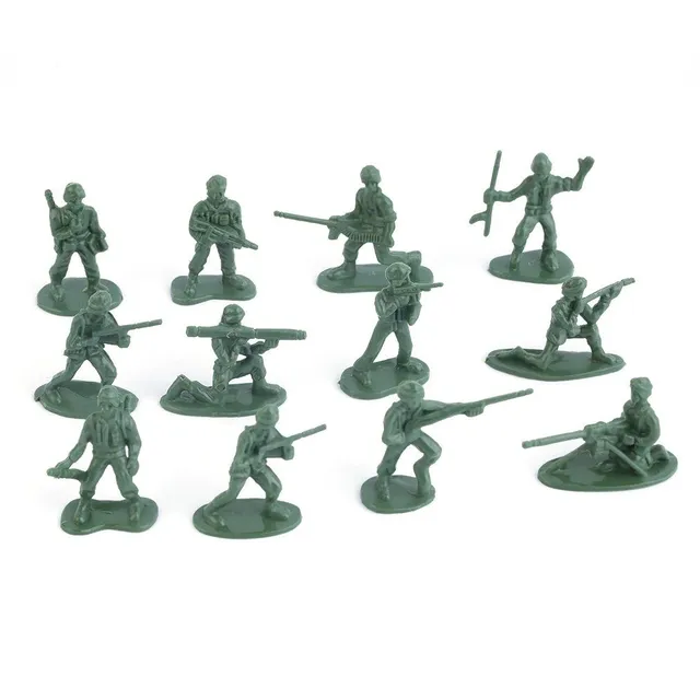 Small figures of soldiers