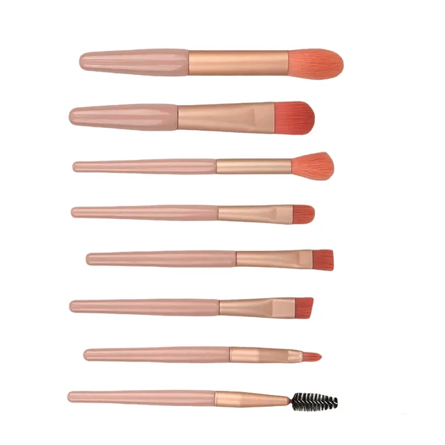 Set of brushes for make-up 8 pcs