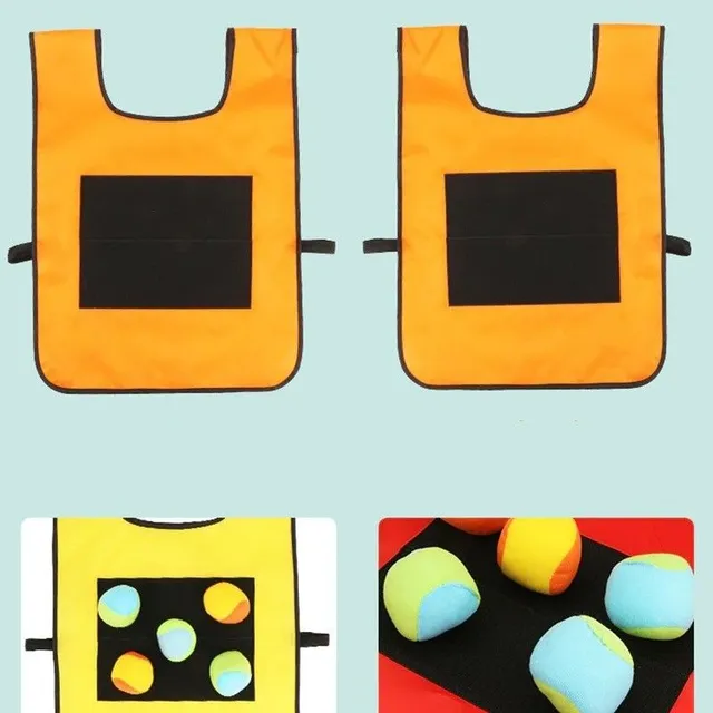 Play with vest and balls for adults