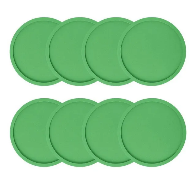 Silicone coasters 8 pcs