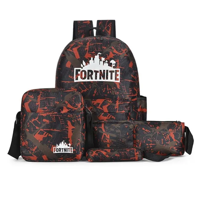 Set of children's bags with the motif of computer games Fortnite A set of 5 pieces 1