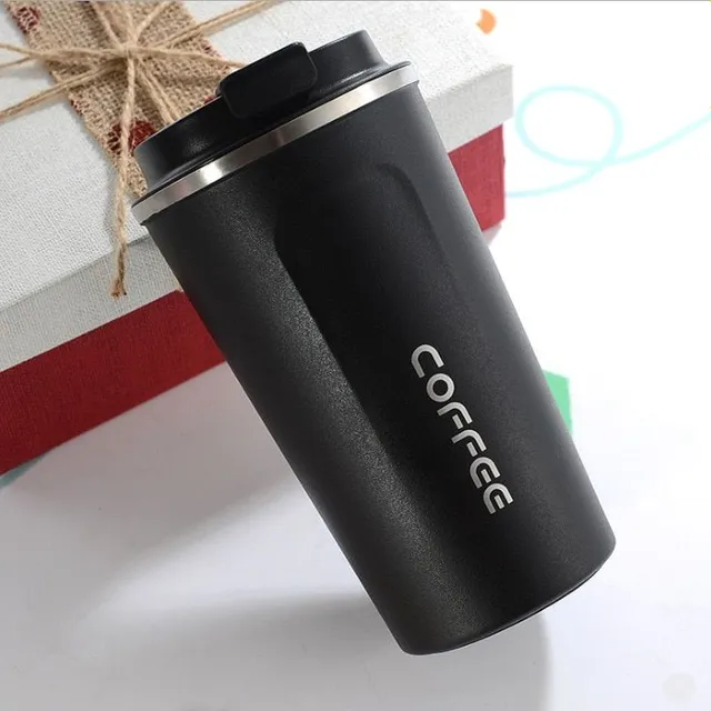 Travel coffee thermos