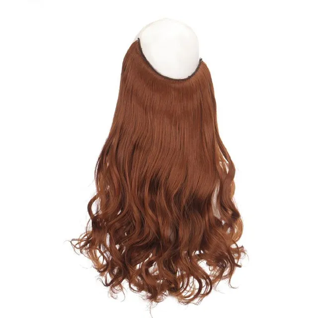 Synthetic hair extensions