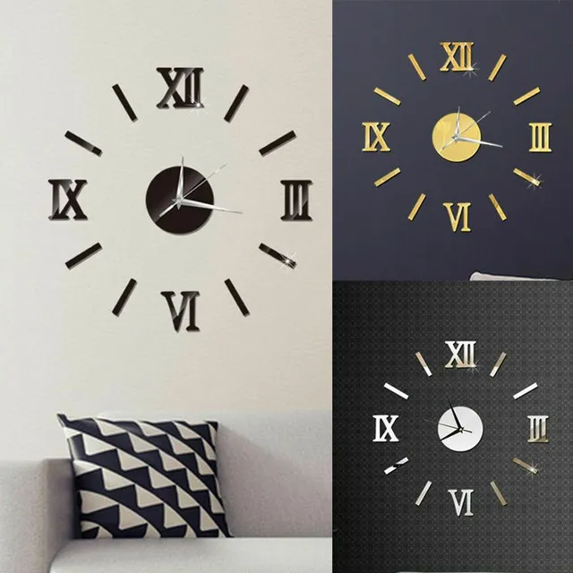 Modern 3D wall clock Giant