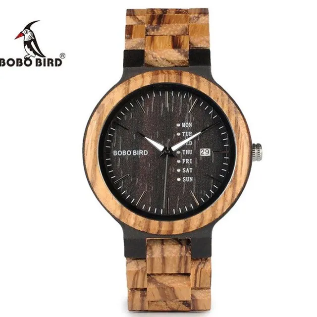Dřevěné hodinky BOBO BIRD