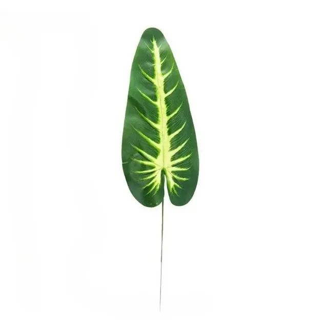 Artificial decorative leaves for vase