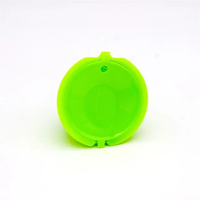 Refillable coffee machine capsules - various colours