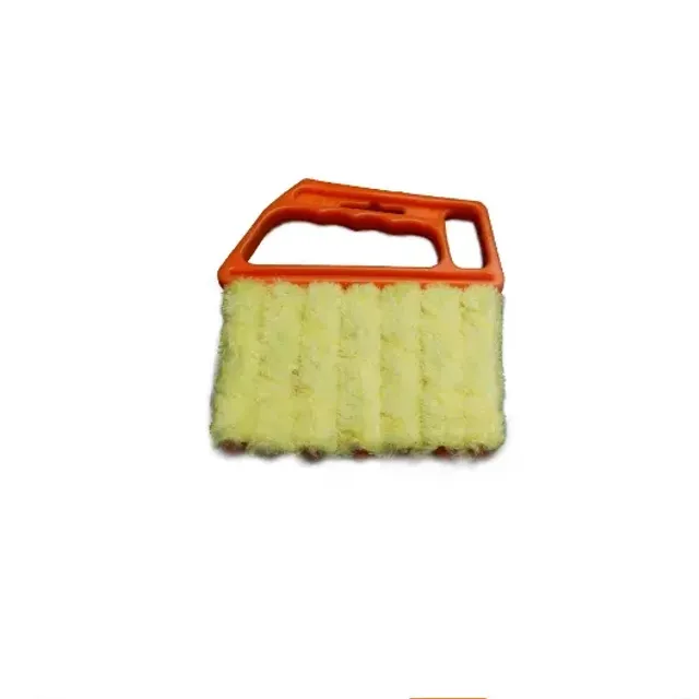 Universal microfiber cleaning brush for windows, air conditioning and blinds