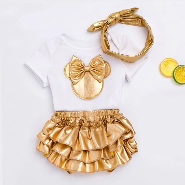 Girls beautiful summer set | Body, Skirt, Headband